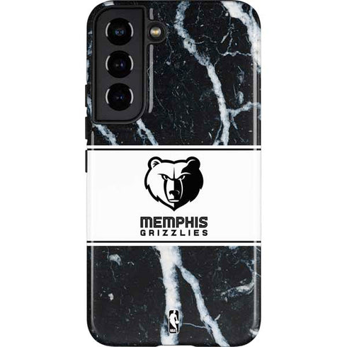 NBA Memphis Grizzlies Marble Galaxy S22 Pro Case