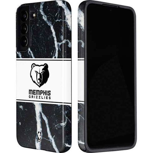 NBA Memphis Grizzlies Marble Galaxy S22 Pro Case