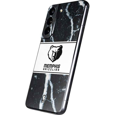 NBA Memphis Grizzlies Marble Galaxy S22 Skin