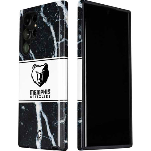 NBA Memphis Grizzlies Marble Galaxy S22 Ultra Pro Case
