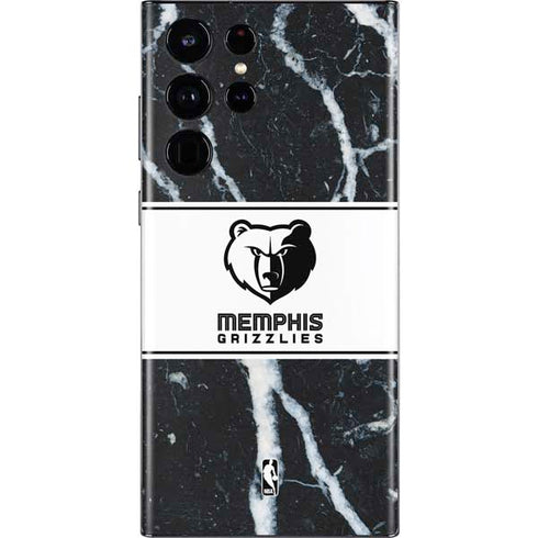 NBA Memphis Grizzlies Marble Galaxy S22 Ultra Skin