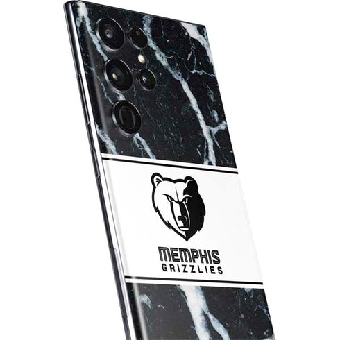 NBA Memphis Grizzlies Marble Galaxy S22 Ultra Skin