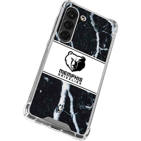 NBA Memphis Grizzlies Marble Galaxy S23 Clear Case