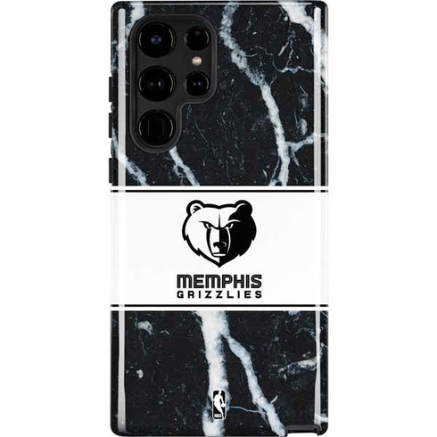 NBA Memphis Grizzlies Marble Galaxy S24 Ultra Impact Case