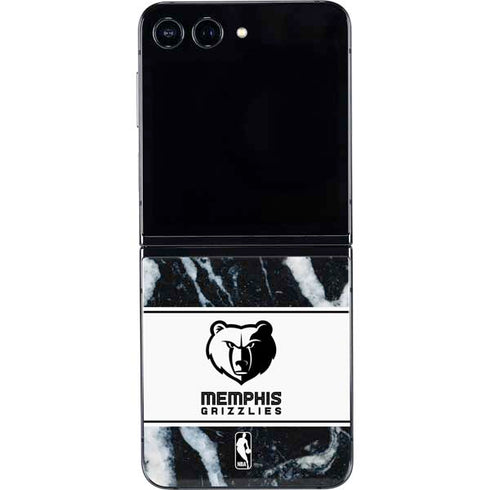 NBA Memphis Grizzlies Marble Galaxy Z Flip5 5G Skin