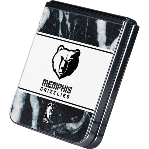 NBA Memphis Grizzlies Marble Galaxy Z Flip5 5G Skin