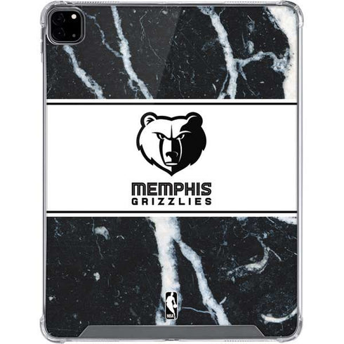 NBA Memphis Grizzlies Marble iPad Pro 12.9in (2020) Clear Case