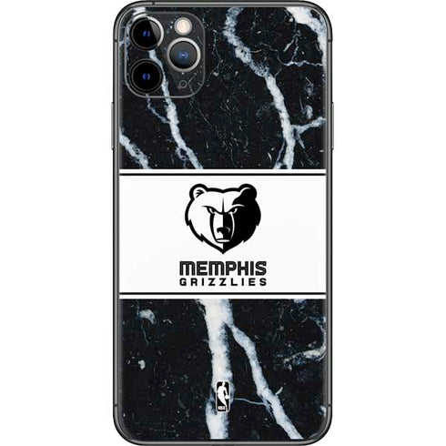 NBA Memphis Grizzlies Marble iPhone 11 Pro Max Skin