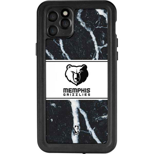 NBA Memphis Grizzlies Marble iPhone 11 Pro Max Waterproof Case
