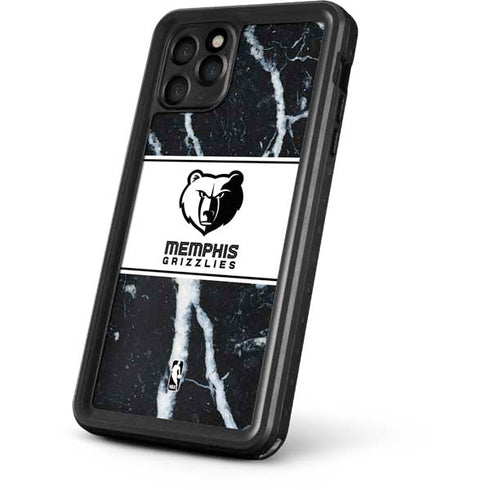 NBA Memphis Grizzlies Marble iPhone 11 Pro Max Waterproof Case