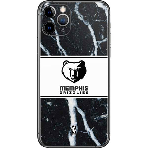 NBA Memphis Grizzlies Marble iPhone 11 Pro Skin