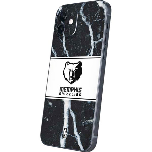 NBA Memphis Grizzlies Marble iPhone 12 Mini Skin