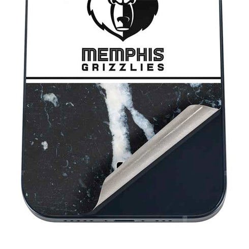 NBA Memphis Grizzlies Marble iPhone 12 Mini Skin