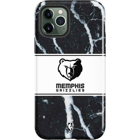 NBA Memphis Grizzlies Marble iPhone 12 Pro Max Impact Case
