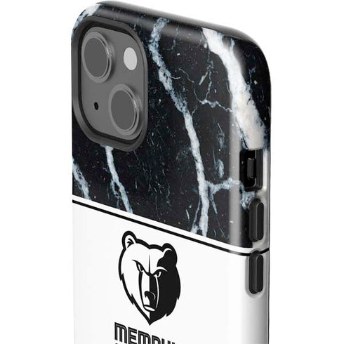 NBA Memphis Grizzlies Marble iPhone 13 Impact Case