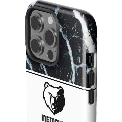NBA Memphis Grizzlies Marble iPhone 13 Pro Impact Case