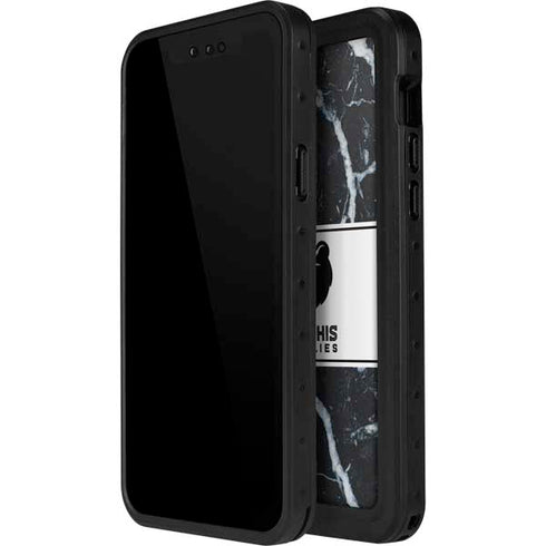 NBA Memphis Grizzlies Marble iPhone 14 Pro Max Waterproof Case