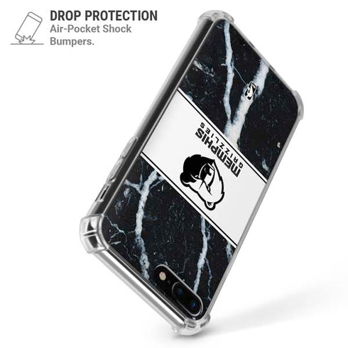 NBA Memphis Grizzlies Marble iPhone 7/8 Plus Clear Case