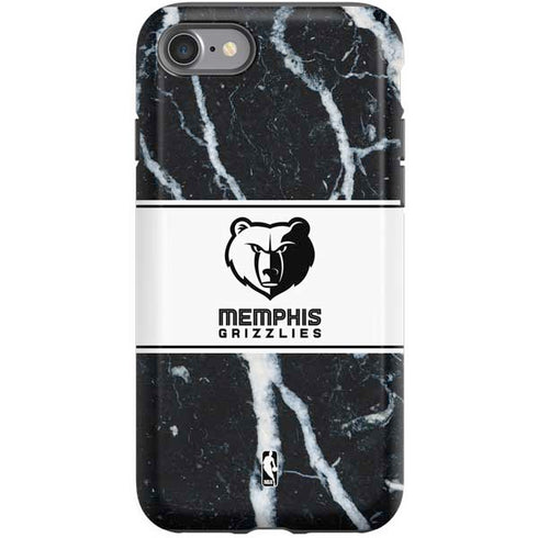 NBA Memphis Grizzlies Marble iPhone SE (2nd & 3rd Gen) Pro Case