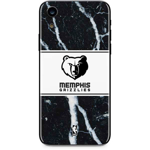 NBA Memphis Grizzlies Marble iPhone XR Skin