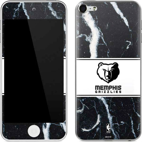 NBA Memphis Grizzlies Marble Apple iPod Skin