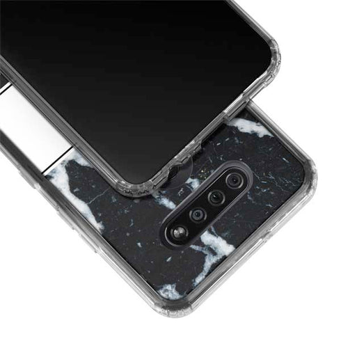 NBA Memphis Grizzlies Marble LG K51/Q51 Clear Case