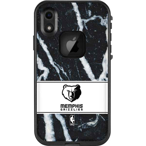 NBA Memphis Grizzlies Marble LifeProof Fre iPhone Skin