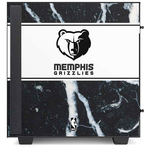 NBA Memphis Grizzlies Marble NZXT H510 Compact ATX Mid-Tower Case Skin