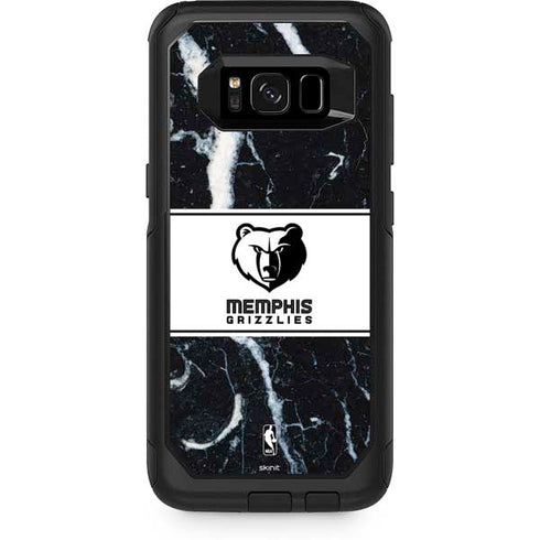 NBA Memphis Grizzlies Marble Otterbox Commuter Galaxy Skin