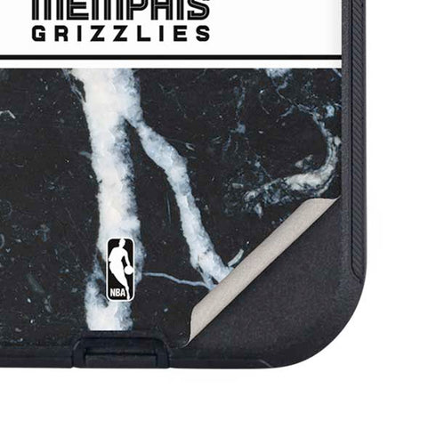 NBA Memphis Grizzlies Marble Otterbox Defender iPhone Skin