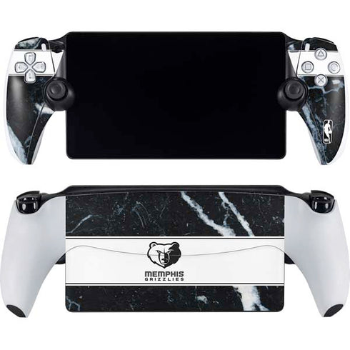 NBA Memphis Grizzlies Marble PlayStation Portal Remote Player Skin