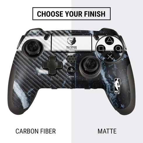 NBA Memphis Grizzlies Marble PlayStation Scuf Vantage 2 Controller Skin