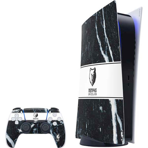 NBA Memphis Grizzlies Marble PS5 Digital Edition Bundle Skin