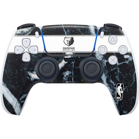 NBA Memphis Grizzlies Marble PS5 Controller Skin