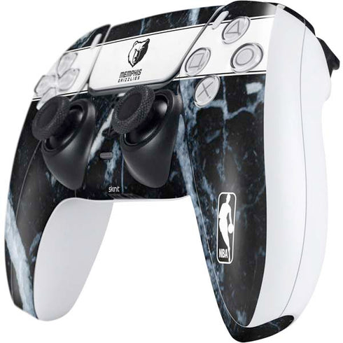 NBA Memphis Grizzlies Marble PS5 Controller Skin