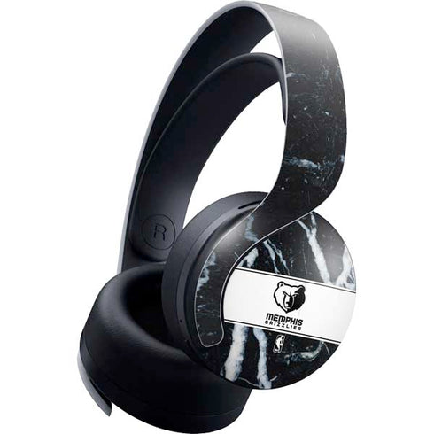 NBA Memphis Grizzlies Marble PULSE 3D Wireless Headset for PS5 Skin