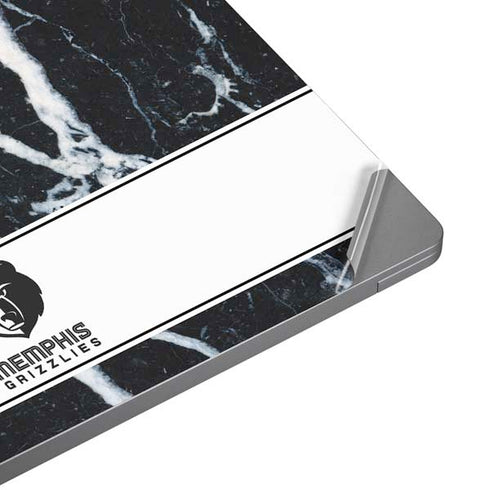 NBA Memphis Grizzlies Marble Universal Laptop 18in (14.6 x 10.6in) Skin