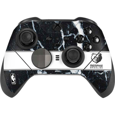 NBA Memphis Grizzlies Marble Xbox Elite Wireless Controller Series 2 Skin