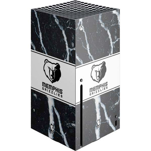 NBA Memphis Grizzlies Marble Xbox Series X Console Skin