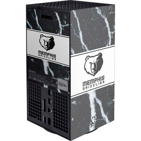 NBA Memphis Grizzlies Marble Xbox Series X Console Skin