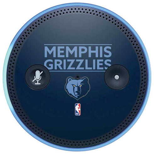 NBA Memphis Grizzlies Standard - Blue Amazon Echo Skin