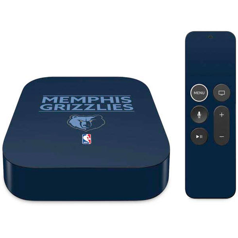 NBA Memphis Grizzlies Standard - Blue Apple TV Skin
