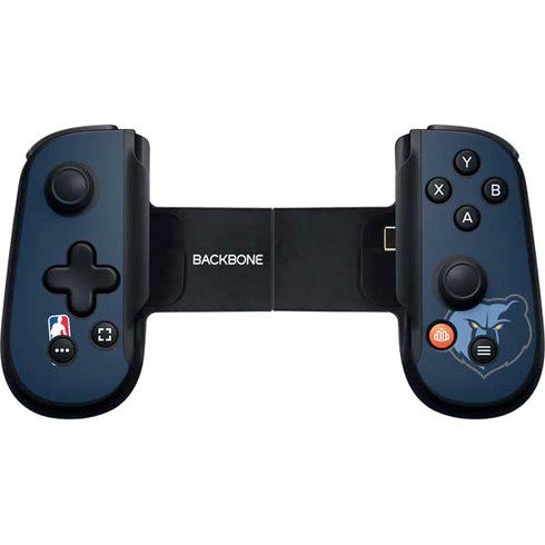 NBA Memphis Grizzlies Standard - Blue Backbone One for iPhone Game Controller Skin