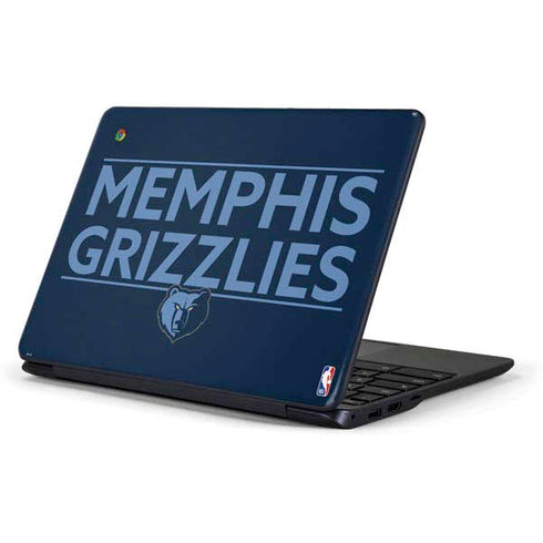 NBA Memphis Grizzlies Standard - Blue Samsung Chromebook Skin