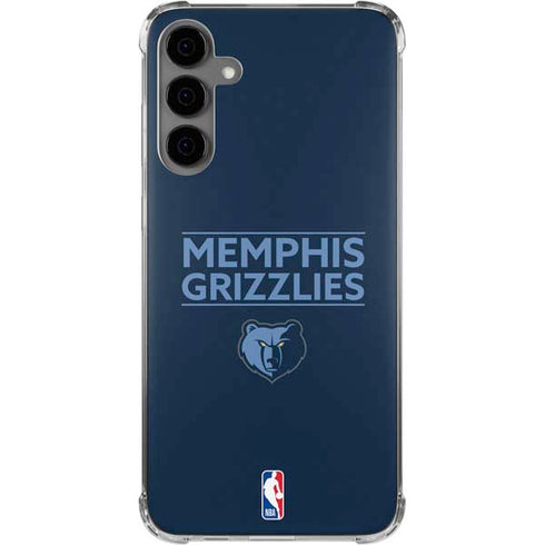 NBA Memphis Grizzlies Standard - Blue Galaxy S24 Plus Clear Case