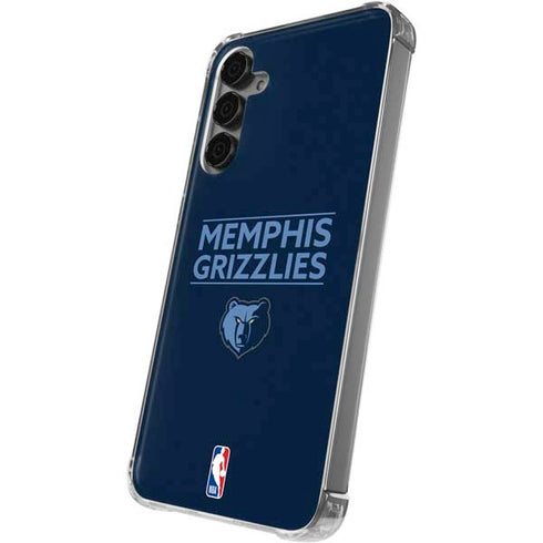 NBA Memphis Grizzlies Standard - Blue Galaxy S24 Plus Clear Case