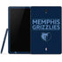 NBA Memphis Grizzlies Standard - Blue Samsung Galaxy Tab Skin