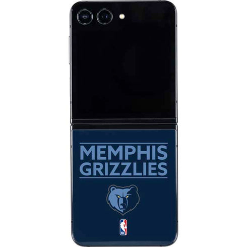 NBA Memphis Grizzlies Standard - Blue Galaxy Z Flip5 5G Skin