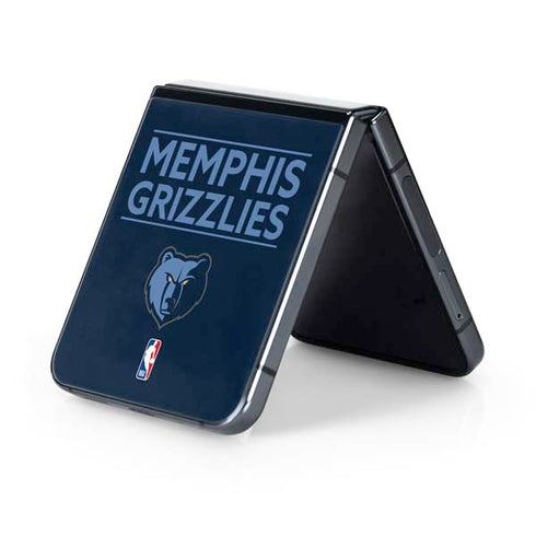 NBA Memphis Grizzlies Standard - Blue Galaxy Z Flip5 5G Skin