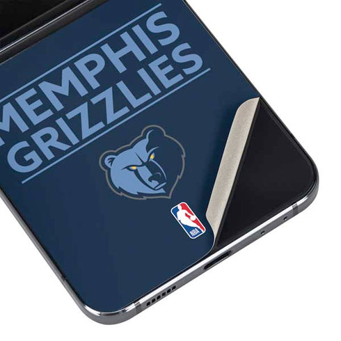 NBA Memphis Grizzlies Standard - Blue Galaxy Z Flip5 5G Skin